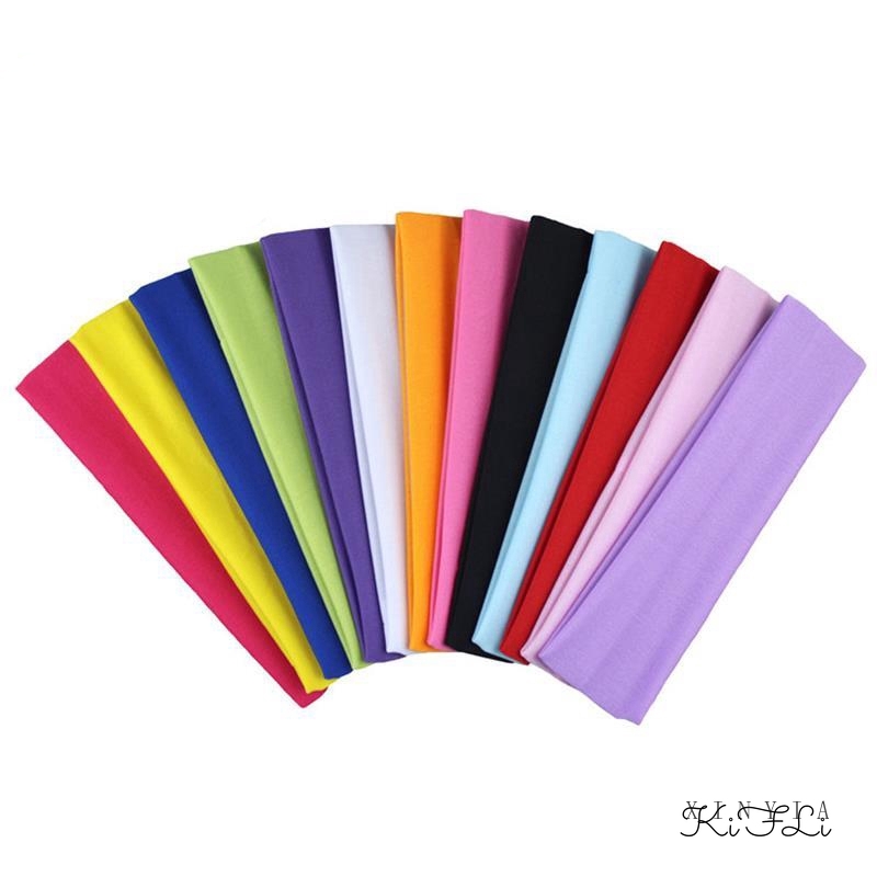 Băng Đô Thể Thao Co Giãn Thấm Hút Mồ Hôi Phong Cách Hàn Quốc