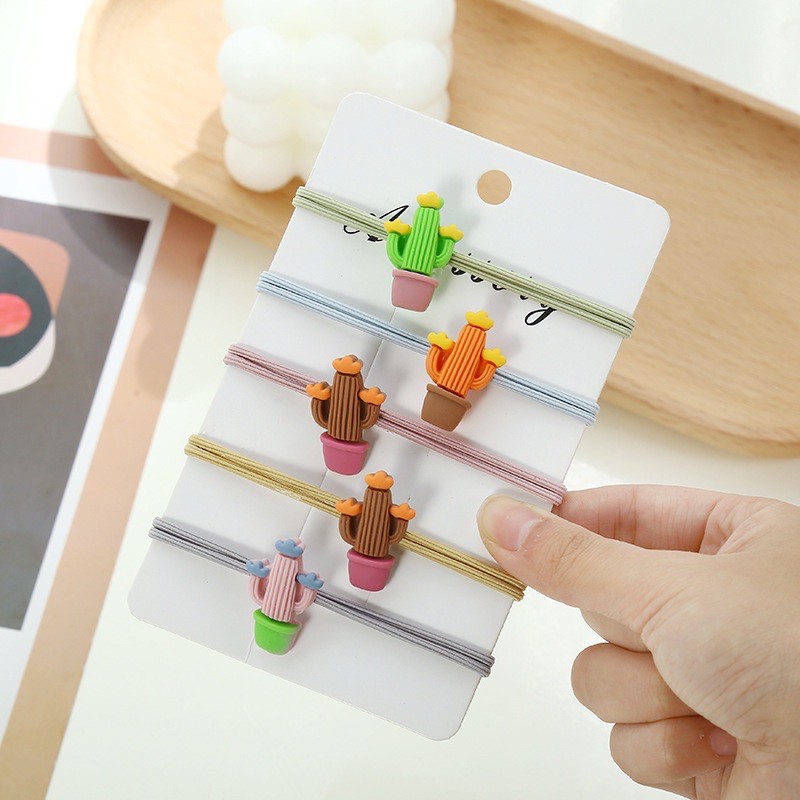Dây buộc tóc các mẫu  đẹp dễ thương Hàn Quốc