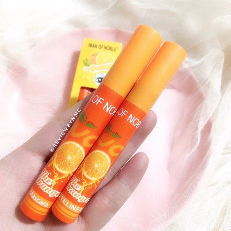 Combo 2 Món Chuốt Mi ( Mascara) và Kẻ Mắt IMan The Orange Quả Cam.Giúp Đôi Mắt Trở Nên Thu Hút,Quyến Rũ