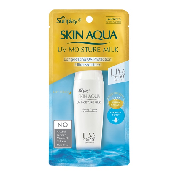 Sữa chống nắng dưỡng da ẩm mịn Sunplay Skin Aqua Moisture Milk SPF50+ 30gr