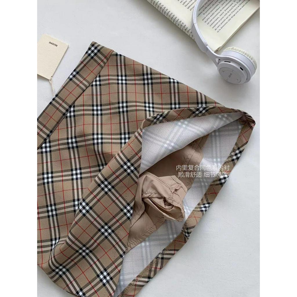 Chân Váy Sọc Ca Rô Dáng a Lưng Cao Thời Trang Sành Điệu 68428