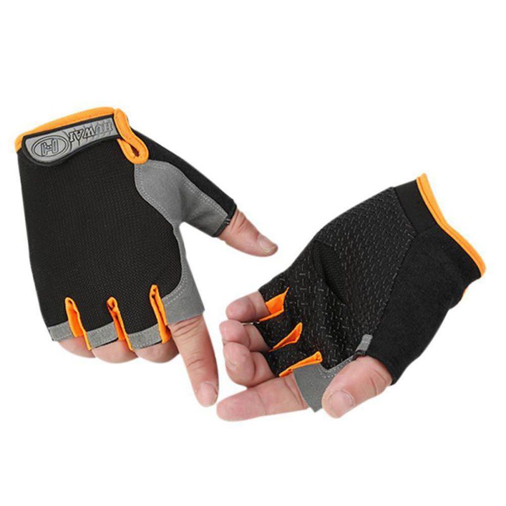 Găng Tay Hở Ngón Dùng Khi Đạp Xe / Tập Thể Hình