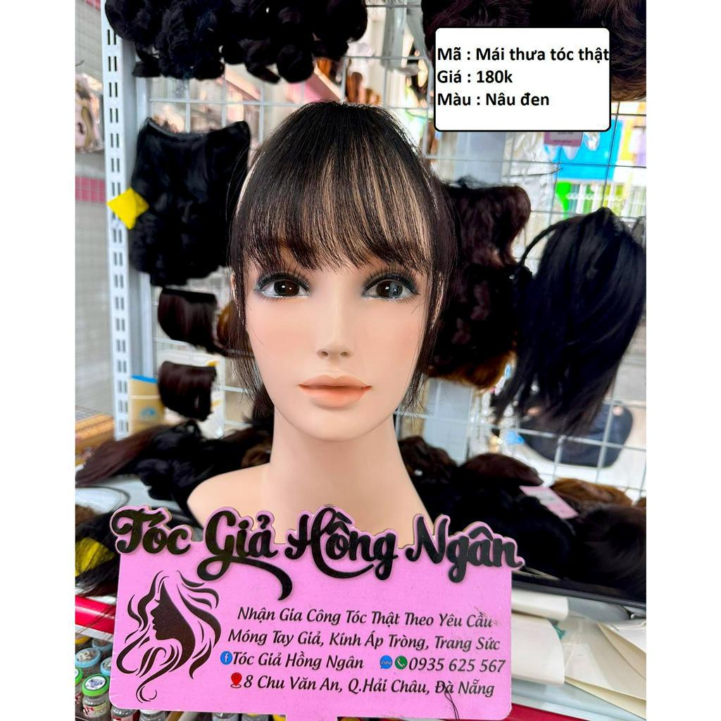 TÓC MÁI THƯA BẰNG TÓC THẬT