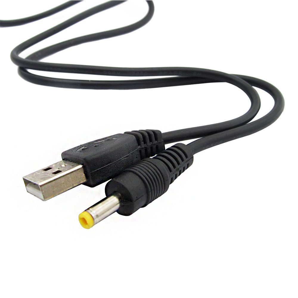 Dây cáp sạc 1A 4.0 chuyển đầu USB 5V sang DC 4.0x1.7mm 1.2m đa năng chuyên dụng cho máy Sony Psp