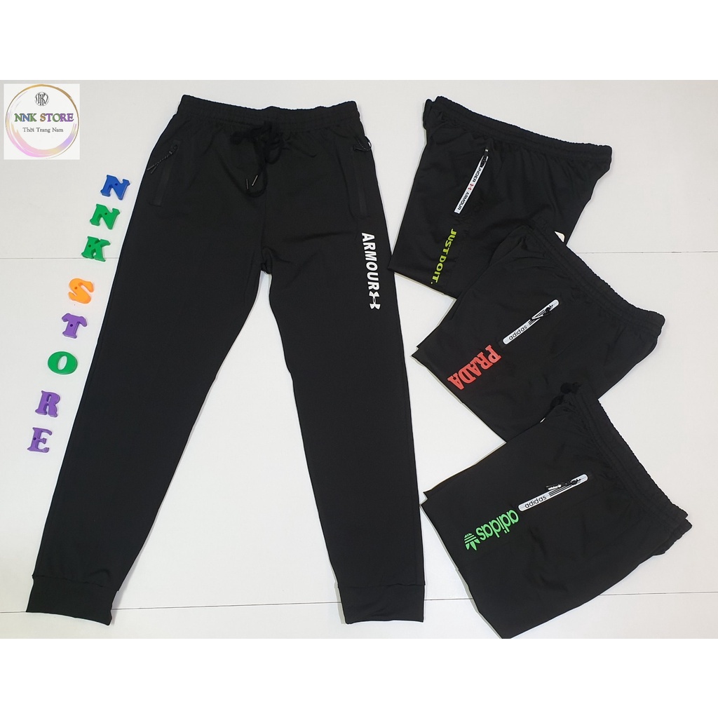 Quần Dài Thể Thao Nam Jogger Chất Dày Dặn Thun Lạnh Co Giãn 4 Chiều NNKSTORE - Hot Trend 2022