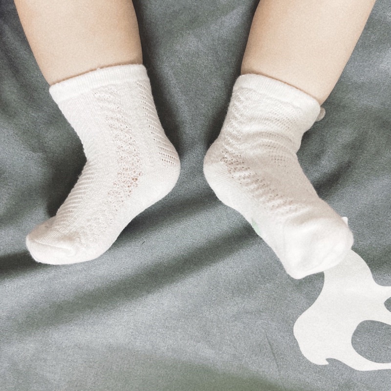 Tất lưới mùa hè cho bé từ sơ sinh đến 3 tuổi hàng Quảng Châu chất mềm mát thoáng khí