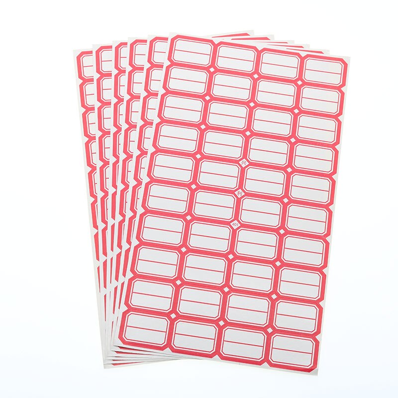 Set 240 nhãn dán ghi chú giản dị cho văn phòng