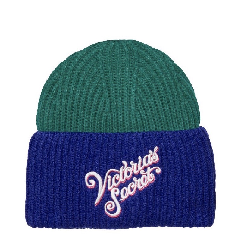 MŨ LEN BEANIE VICTORIA SECRECT US