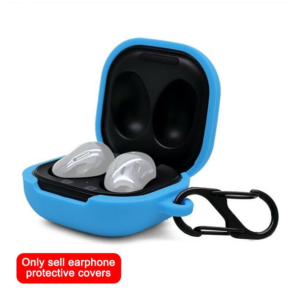 Silicone Vỏ Bảo Vệ Hộp Sạc Tai Nghe Không Dây Samsung Galaxy Buds Live Bằng Silicon Chống Sốc