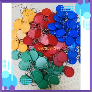 Thẻ chấm công [ TIỆN LỢI ] thẻ từ dạng móc khóa proximity dùng chấm công nhân viên, xóm trọ