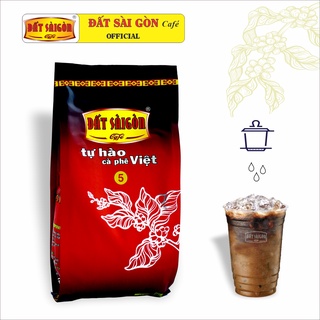 Cà Phê Pha Sữa Số 5 - Đất Sài Gòn Cafe - Gói 500g