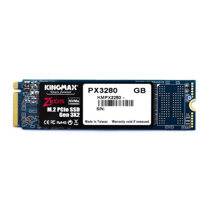 SSD M.2 PCIe 512G KINGMAX ZEUS PX3280 NVMe - Chính hãng - BH 36 Tháng | BigBuy360 - bigbuy360.vn