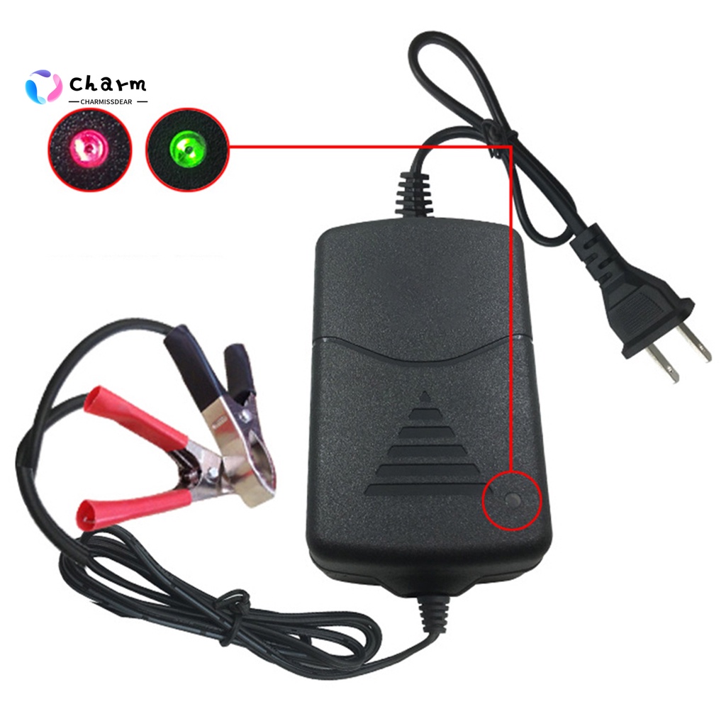 Bộ sạc bình ắc quy bằng nhựa ABS an toàn cho xe hơi/ xe máy
