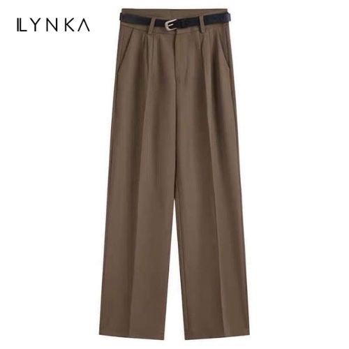 Quần suông ống rộng cạp cao culottes dài 100cm chất liệu kaki mềm tôn dáng Fkaro QS001 | BigBuy360 - bigbuy360.vn