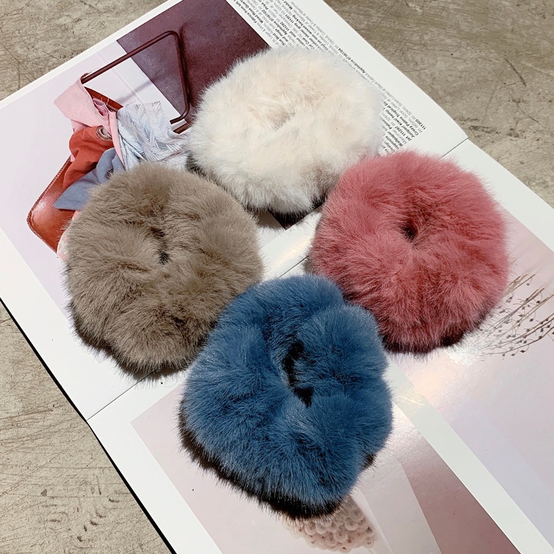 Dây buộc tóc scrunchies dây cột tóc đồ cột tóc dây buộc tóc scrunchies đồ cột tóc Dây Buộc Tóc Cao Su Đa Năng Phong Cách Hàn Quốc Cho Nữ