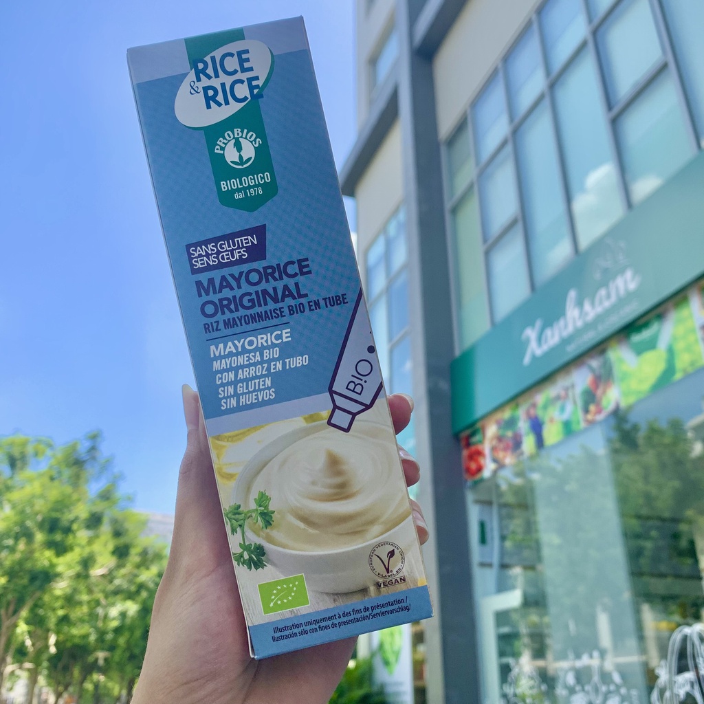Sốt Mayorice Không Trứng Hữu Cơ 145g Probios - Xanhsam Organic