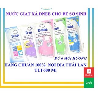 [Nội Địa Thái Lan] Nước Giặt Dnee Cho Bé Sơ Sinh (Túi 600Ml) Đủ Các Màu