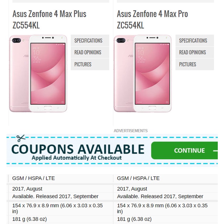 Ốp lưng dẻo trong, dẻo đen Asus Zenfone 4 Max Plus / 4 max pro ZC554KL