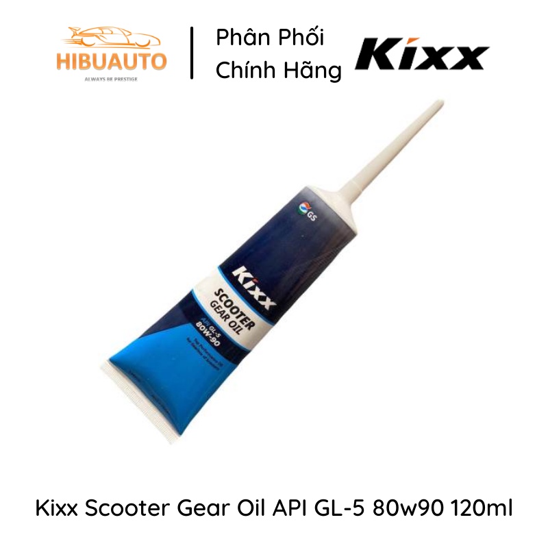 Nhớt Hộp Số Xe Tay Ga Kixx Scooter Gear Oil 80w90 120ml | HIBUAUTO