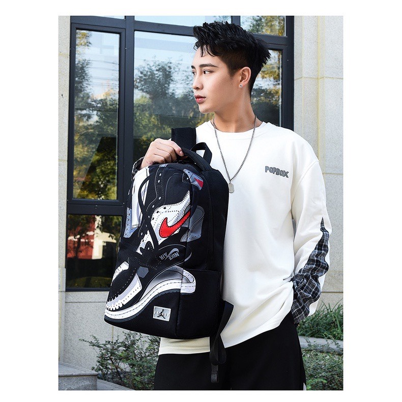 Balo NK Air hoạ tiết giày