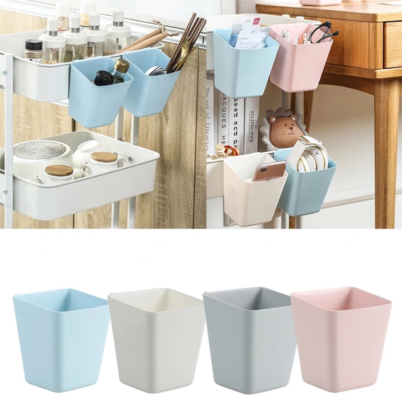 Thùng rác nhựa treo lưng tủ bếp tiện lợi