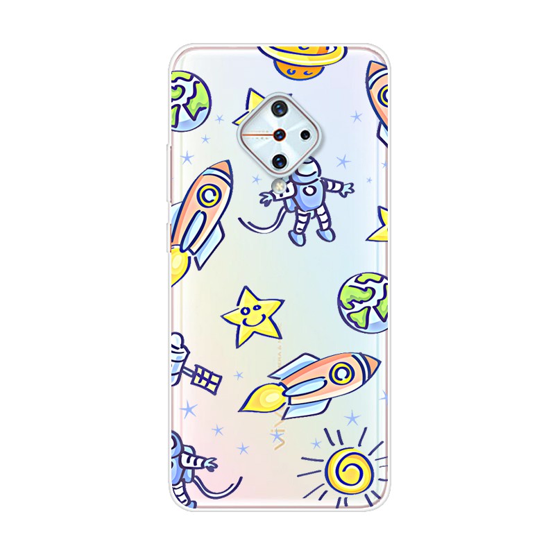 VIVO S1 PRO casing Printed phone case Cartoon Back Cover For VIVO S1 PRO