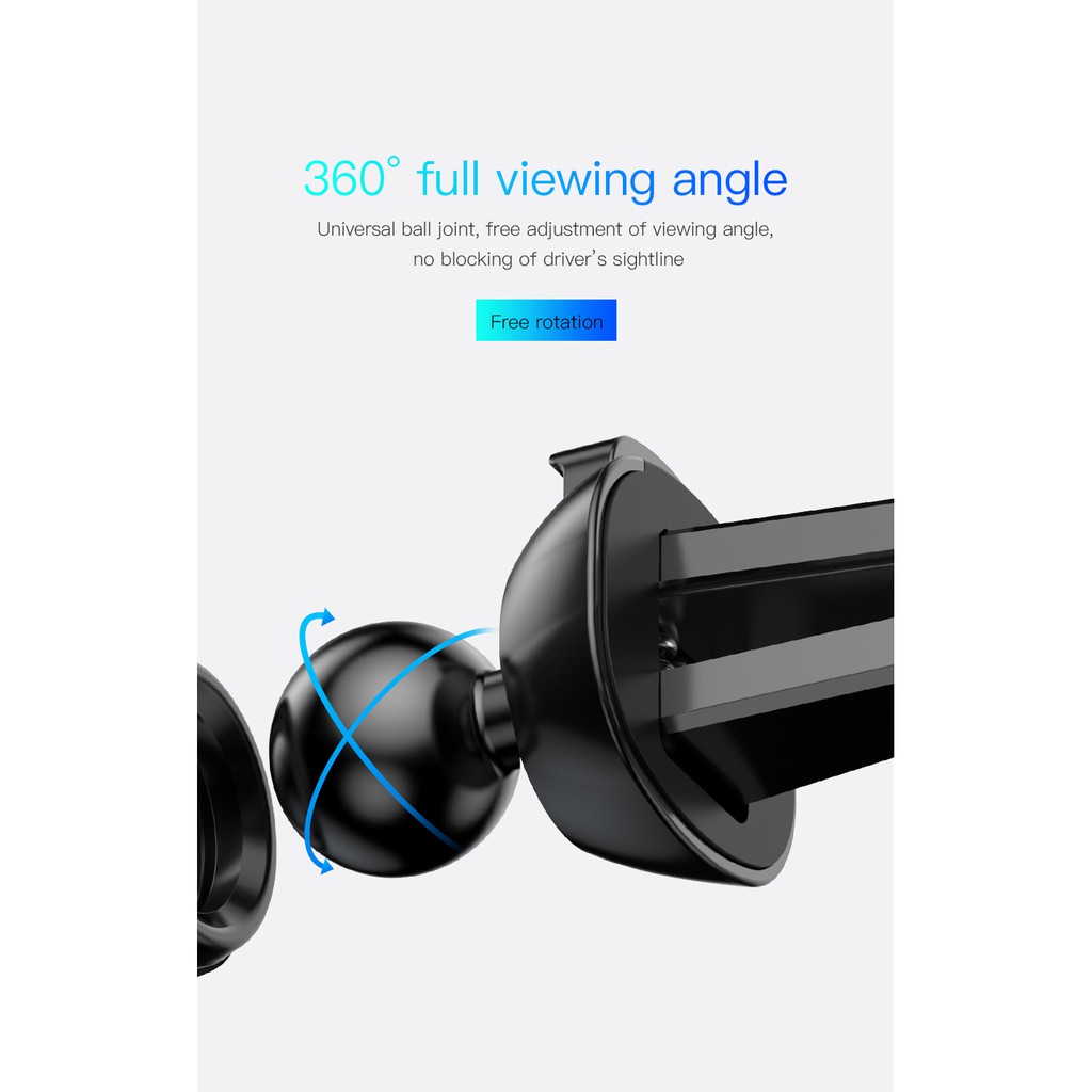 BASEUS Giá Đỡ Điện Thoại Gắn Lỗ Thông Gió Xe Ô Tô | BigBuy360 - bigbuy360.vn