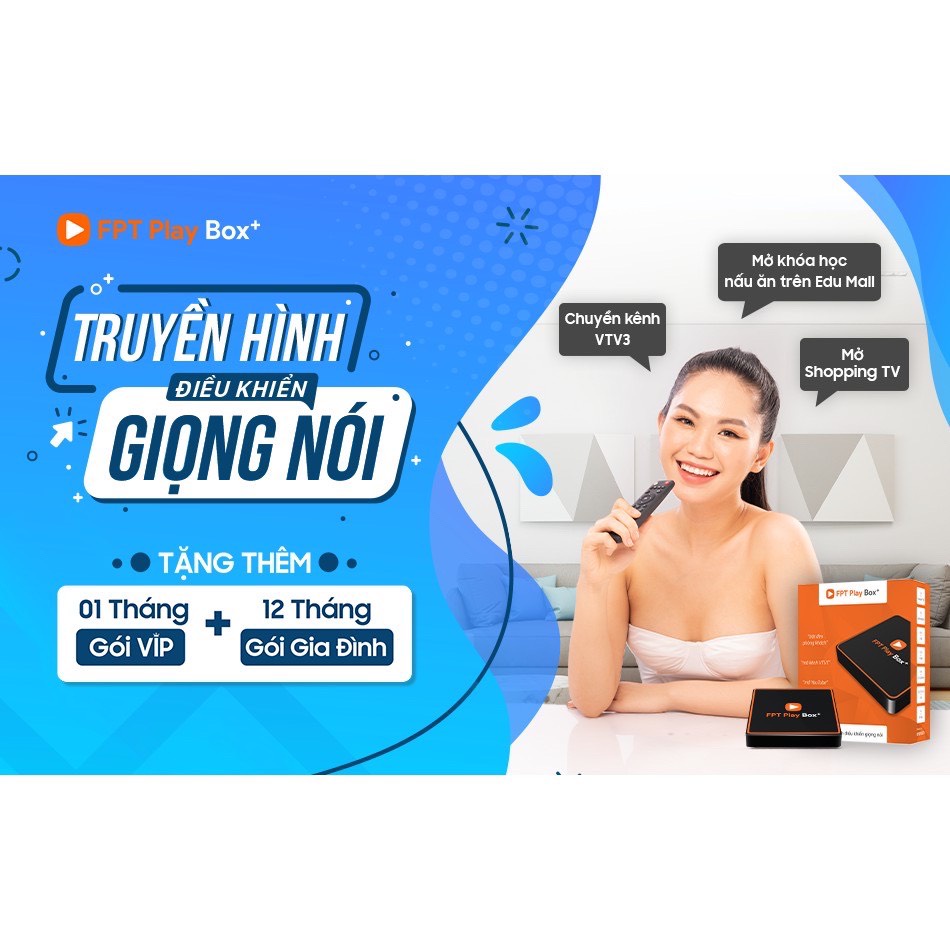 Đầu thu kỹ thuật số FPT Play Box+ 2020 T550/S550 Hệ điều hành AndroidTV 10 Tivi Box - Tặng chuột không dây GOLD SHOP