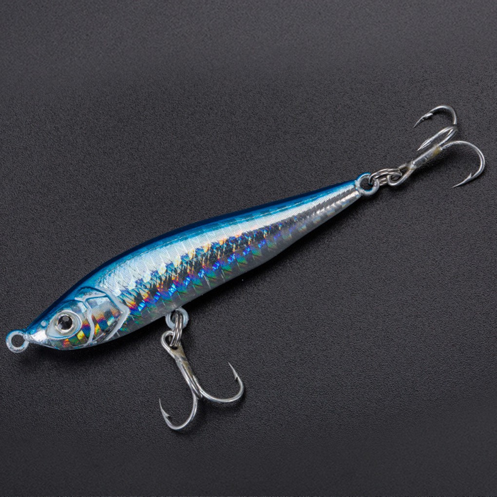 Mồi câu hình cá kèm lưỡi câu 7.2cm
