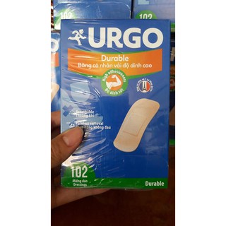Urgo băng dính vải độ dính cao hộp 102 miếng