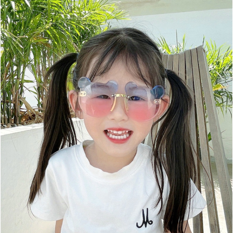 (AIMURUSI) COD Kính Chống Tia UV Hình Gấu Dễ Thương Cho Bé