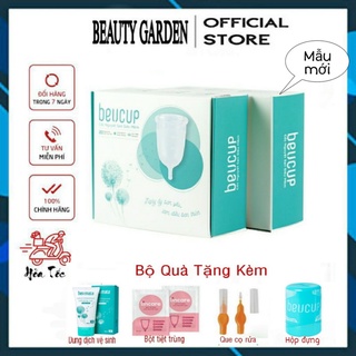 Cốc Nguyệt San BeUCup Cao Cấp, Silicol Y Tế Siêu Mềm Chuẩn Chính Hãng 100% -Free Ship- Quà tặng