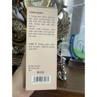 Nước ngâm chân Dân tộc Dao đỏ 300ml cực tốt cho sức khỏe