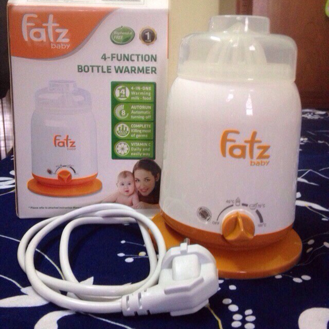 Máy hâm sữa 4 chức năng chính hãng Fatz( tăng 1 bình nhai ăn dặm upass)