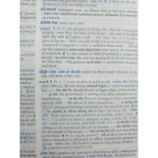 Oxford Advanced Learner's Dictionary With Vietnamese Translation