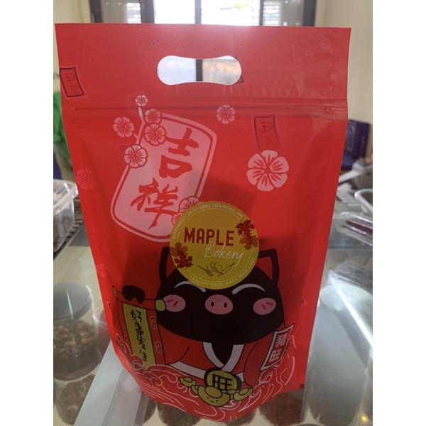 [HOT] Nougat trà xanh matcha- kẹo hạnh phúc - siêu hạt, mứt, ít ngọt, healthy