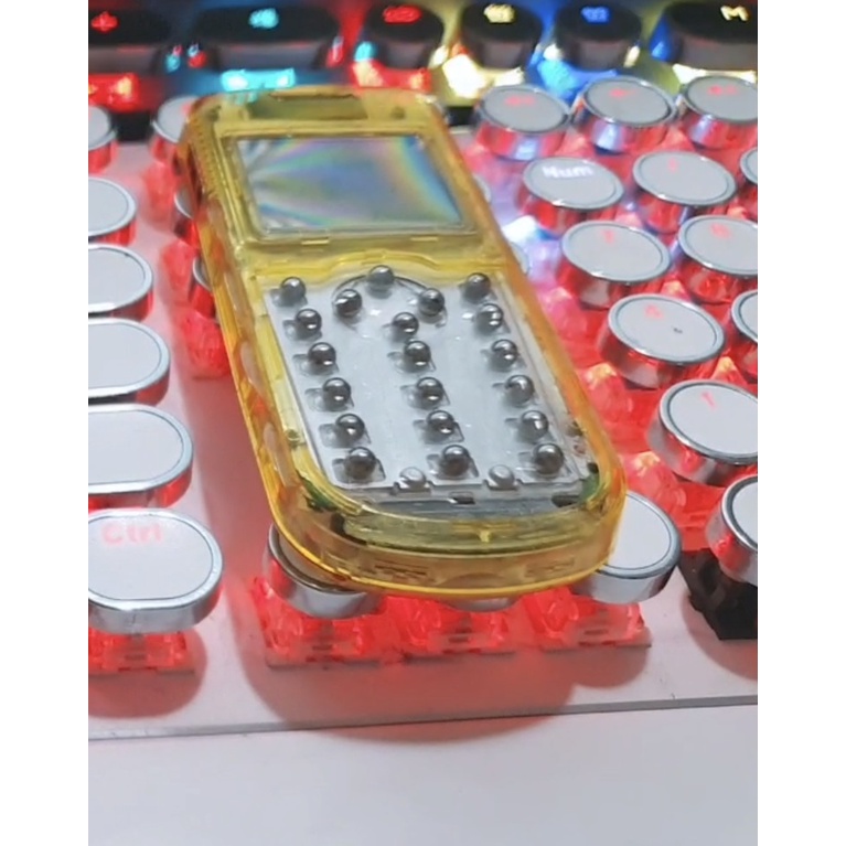 Điện Thoại Nokia 1202 Zin Độ Led 10 Bóng Phím bi Nháy Kèm Pin Sạc