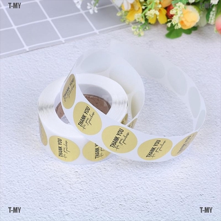 Cuộn 500 miếng dán chữ thank you for your purchase trang trí sổ tay