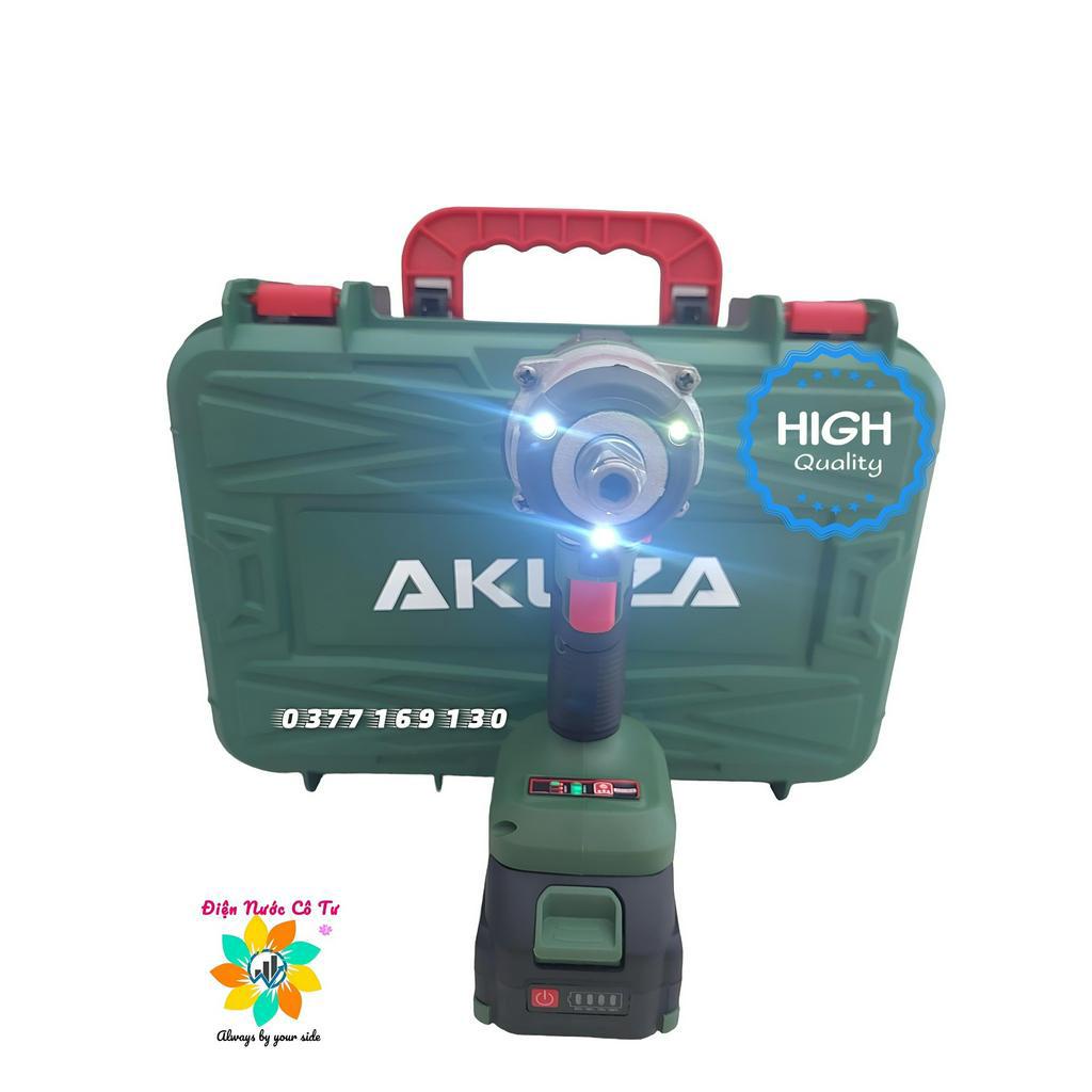 Máy Siết BULONG cao cấp AKUZA B350 21V, ĐỘNG CƠ KHÔNG CHỔI THAN - SIẾT BULONG, KHOAN, VẶN VÍT - BH 12 tháng