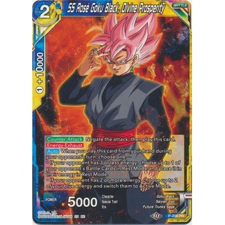 Thẻ bài Dragonball - TCG - SS Rose Goku Black, Divine Prosperity / P-206'