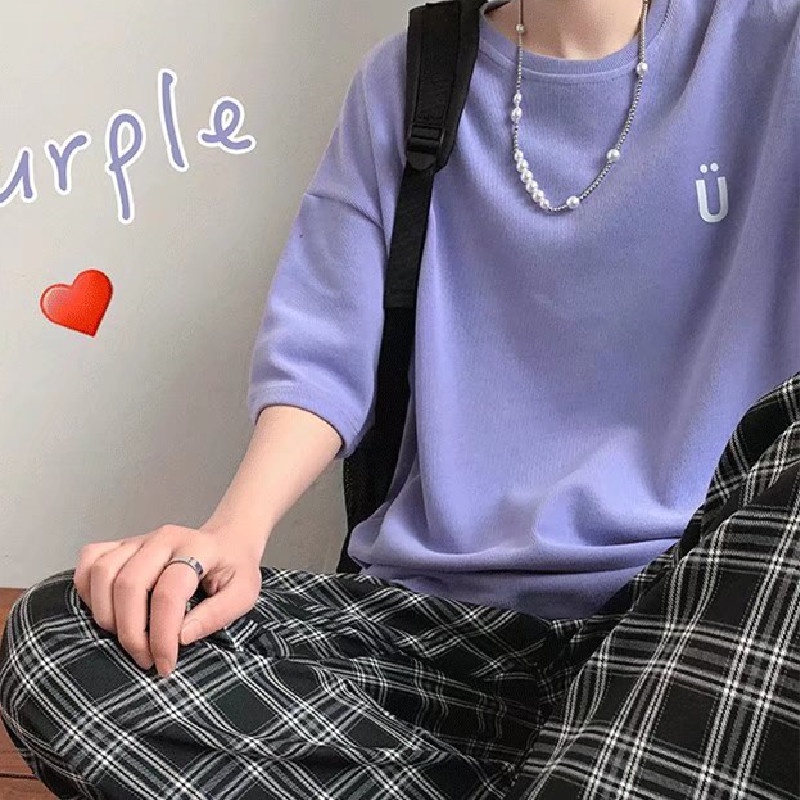 Áo Thun Tay Ngắn Dáng Rộng In Chữ Phong Cách Hip Hop Thời Trang Mùa Hè Cho Nam Size M-5XL