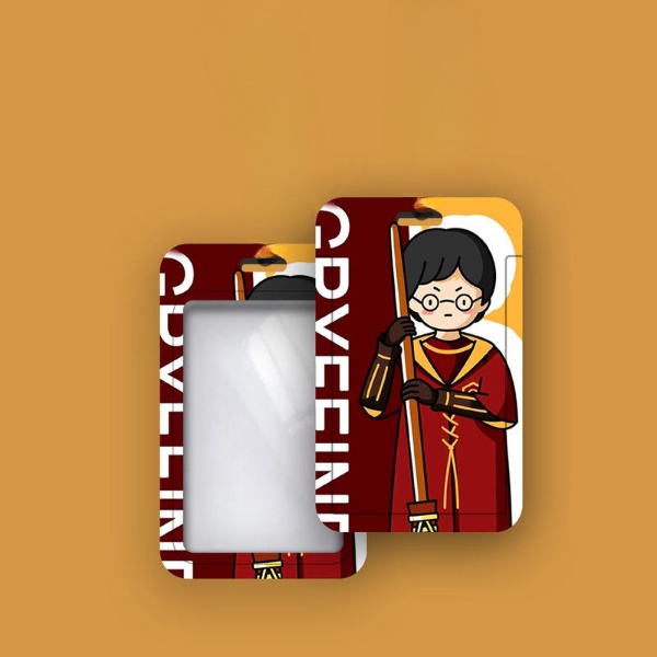 Vỏ Bọc Thẻ ID / Thẻ Tín Dụng Tàu Ngầm Kèm Dây Bện Phong Cách Harry Potter