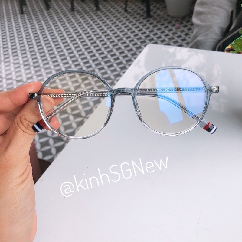[Gọng kính giá rẻ] Gọng kính tròn chất liệu nhựa dẻo nhẹ bền thời trang
