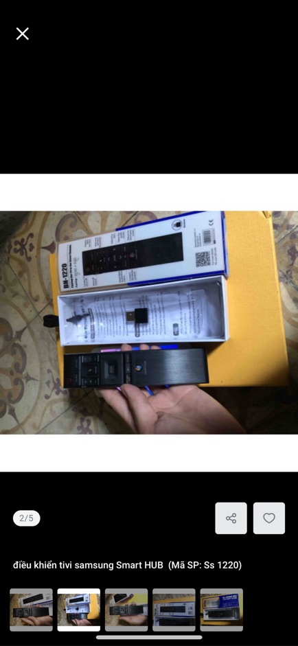 Điều khiển samsung SMART hut