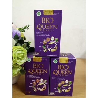 TINH CHẤT BIOQUEEN PLUSS - CÂN BẰNG NỘI TIẾT TỐ NỮ,BỔ HUYẾT, TRẮNG MỊN DA TĂNG VÒNG 1