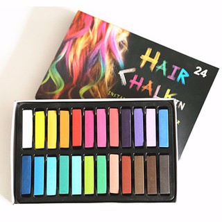 Phấn nhuộm tóc tạm thời 24 màu