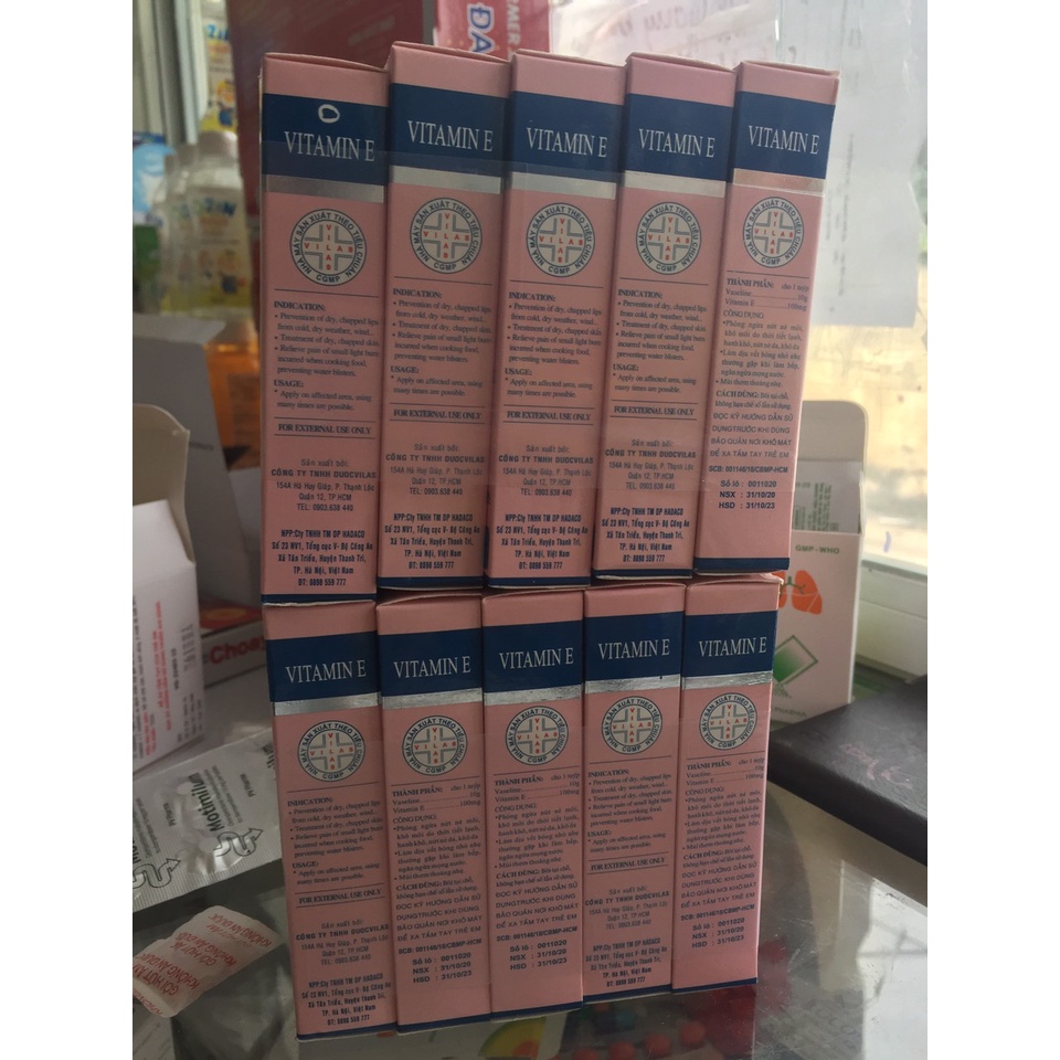 VASELIN ROSE _ Phòng ngừa nứt nẻ khô môi làm dịu vết bỏng tub 10 g