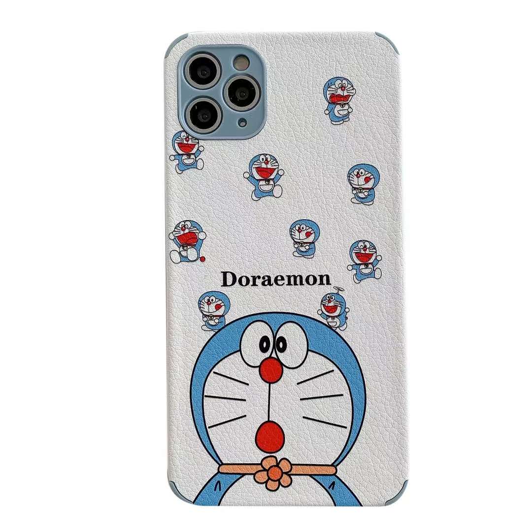 Ốp Điện Thoại Mềm Chống Sốc Hình Doraemon Cho iPhone 6 6s 7 8 Plus 11 pro MAX 12 12 pro 12Mini 12ProMax Ip xsmax Ip6 ip6s ip7 ip8 ip7+ 8+