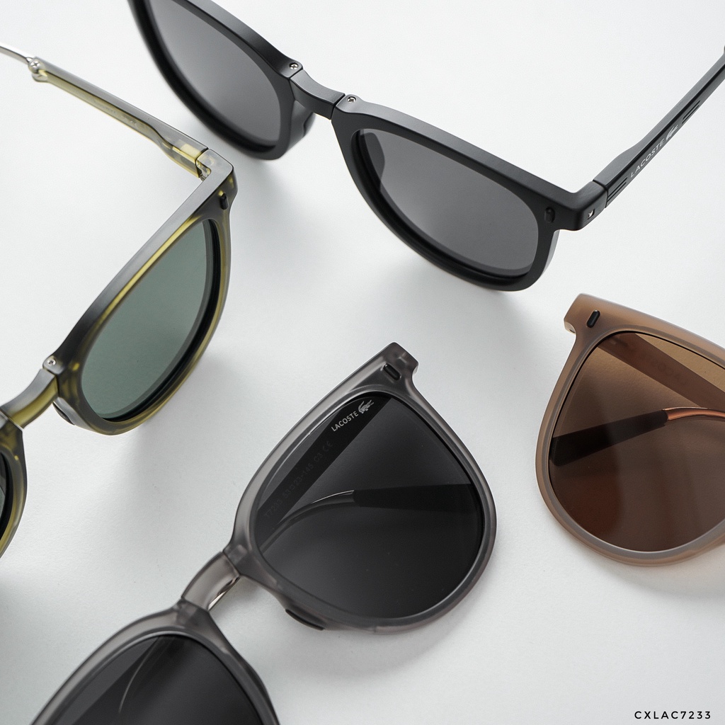 [FULL BOX] Kính mát thời trang style Hàn Quốc sang chảnh, Gọng nhựa, tròng kính chống tia UV 7233