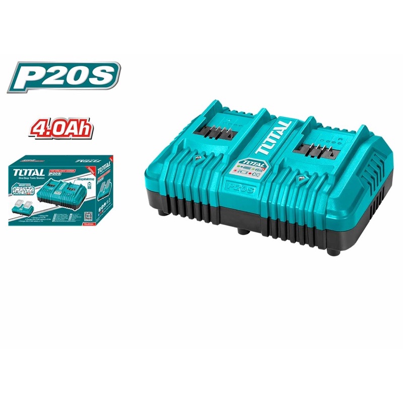 TCLI2034 Sạc đôi thông minh 20V Total